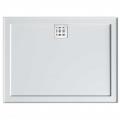 900 x 900 ECO Polymarble Shower Base Rear Outlet